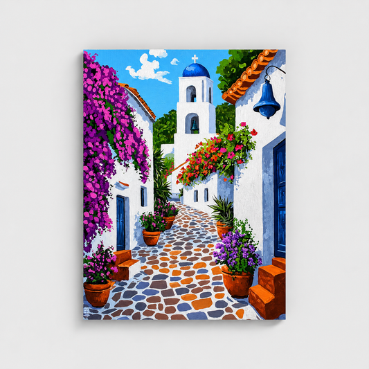 Santorini Streets