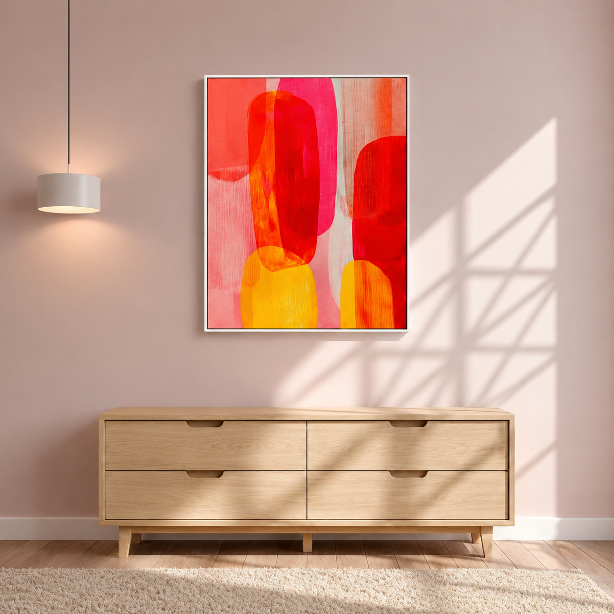 Scarlet glow