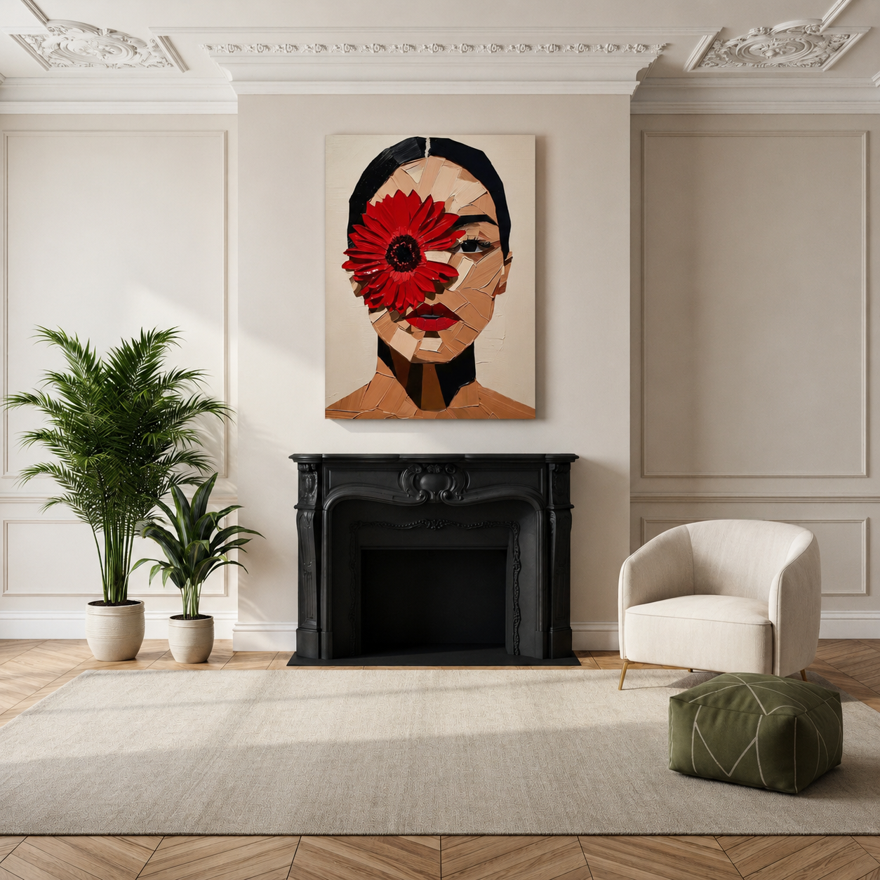 Floral Mask
