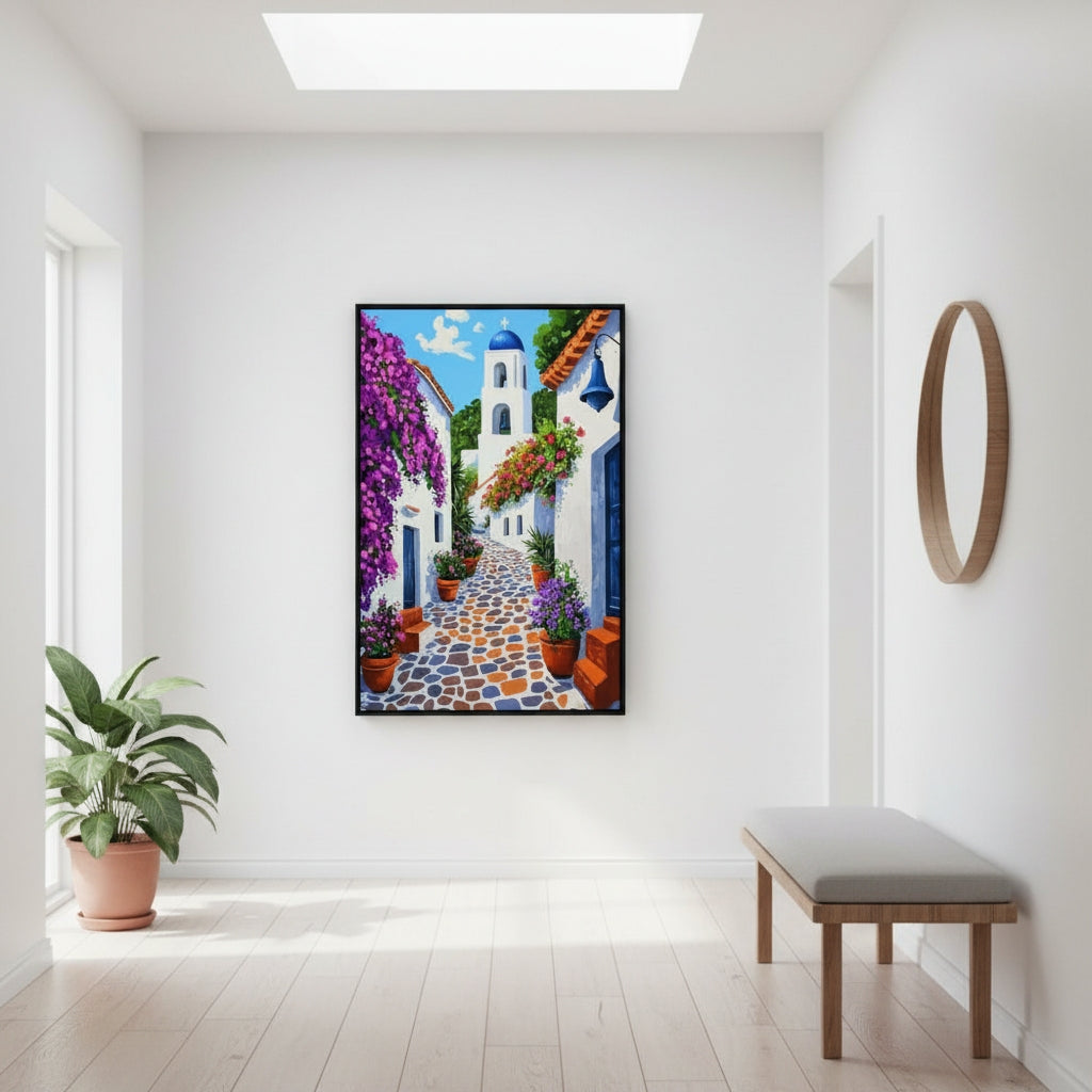 Santorini Streets